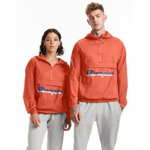 Champion Unisex Anorak Jacket in Papaya
